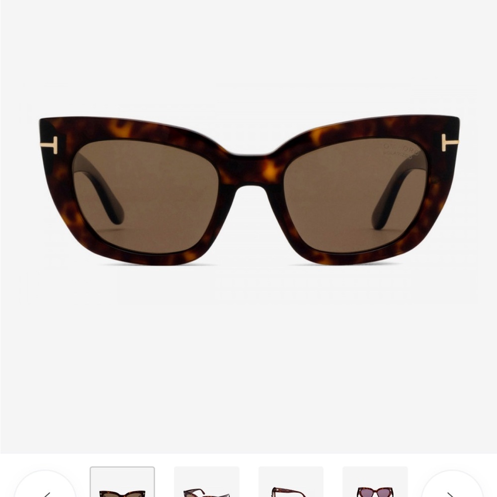 Tom Ford Brown Tortoise Sunglasses